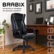 Кресло руководителя PREMIUM Boss EX-591, экокожа, черное. Фото товара с разных ракурсов.