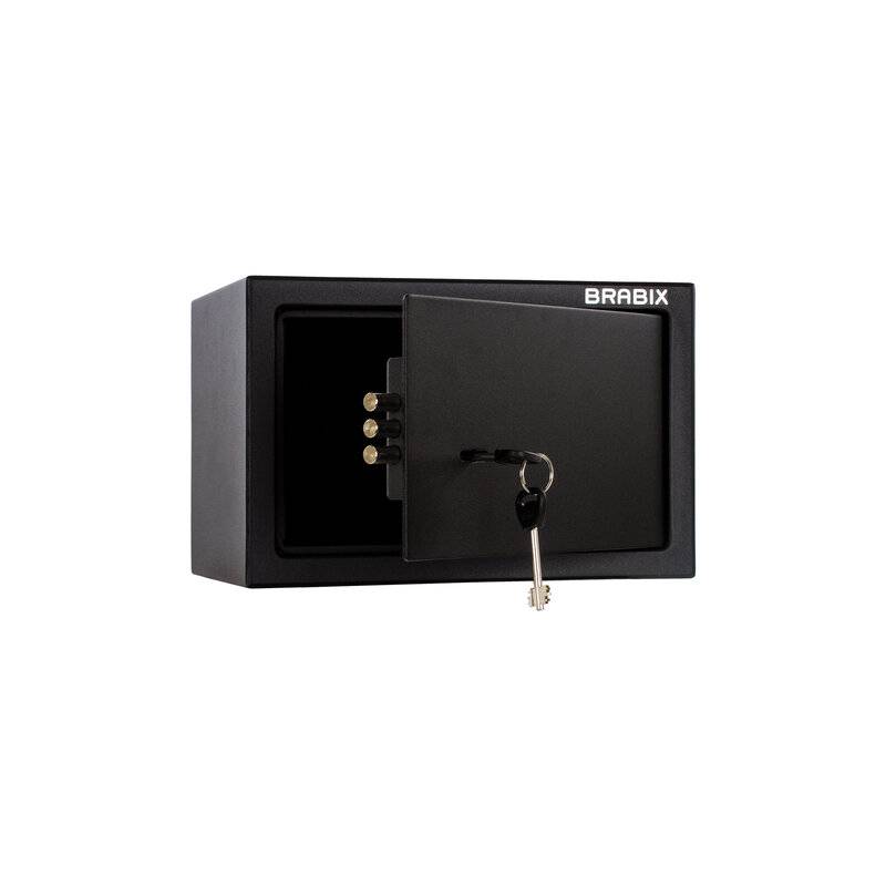 Сейф мебельный  "SF-200KL", 200х310х200 мм, ключевой замок, черный, 291144, S103BR211114 главное фото